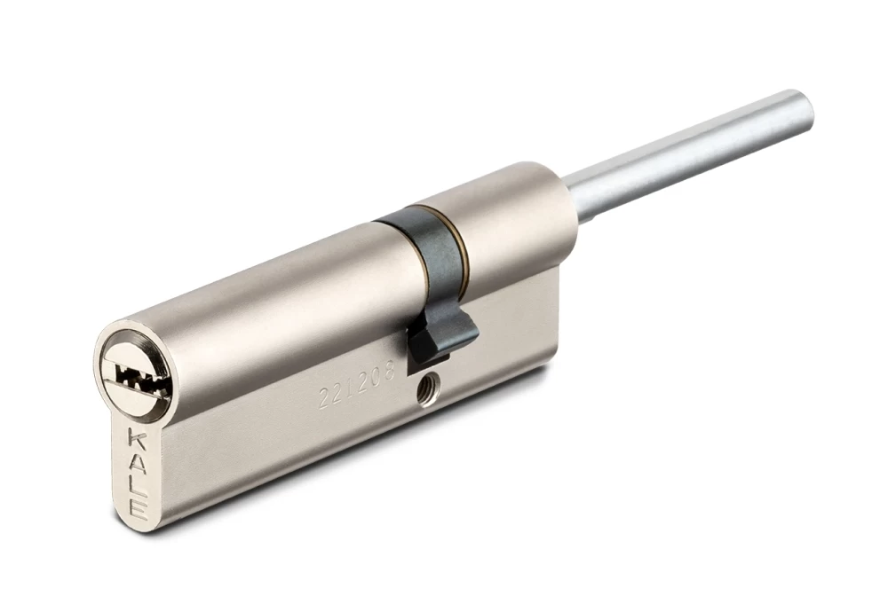 Фото Цилиндровый механизм под вертушку (дл.шток) 164 SX/76 (40+10+26) mm никель 5 кл.