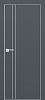Межкомнатная дверь P-20 AL  молдинг Графит